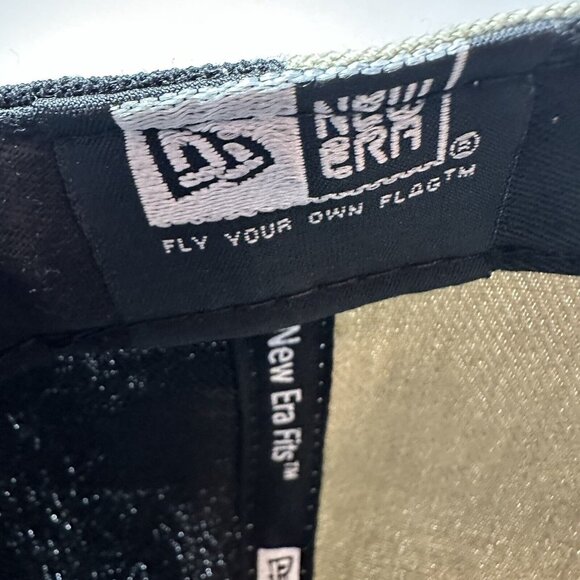 New Era New Orlean Saints Embroidered NFL 9FIFTY Flat Brim Snapback Cap Hat - Picture 7 of 7